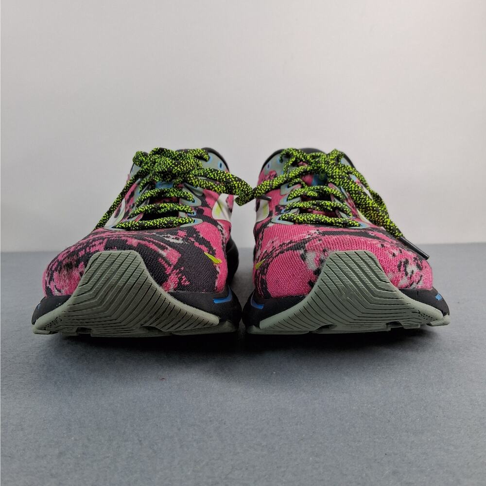 Brooks Ghost 15 Drip Edition Running Shoes Women's Size 9 Pink Black Splatter - Picture 4 of 11